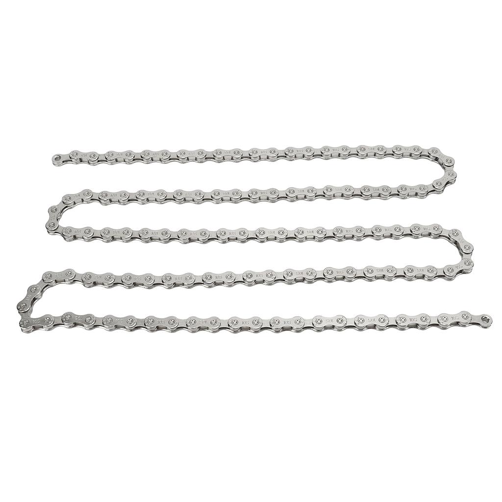 Велосипедная цепь с переменной скоростью 10 скоростей из углеродистой стали с высокой жесткостью и ударопрочностью для горных велосипедов