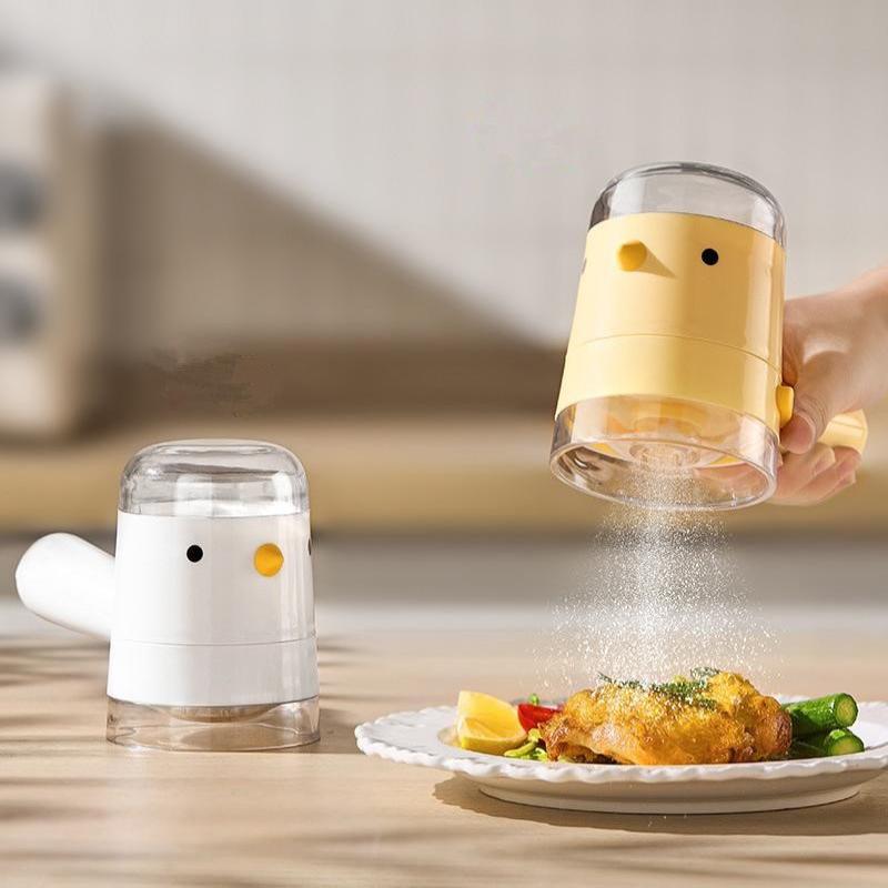 Креативный дизайн птицы, количественная банка для соли, бутылка для приправ, бытовая дозирующая банка для соли, банка для приправ, герметичная приправа