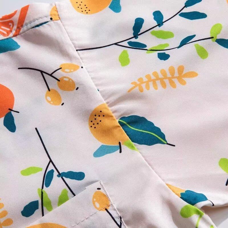 Мужская рубашка в стиле ретро, ​​мужской летний наряд, студенческий свободный крой, нишевый дизайн, повседневный мужской топ, верхняя одежда, пляжный топ