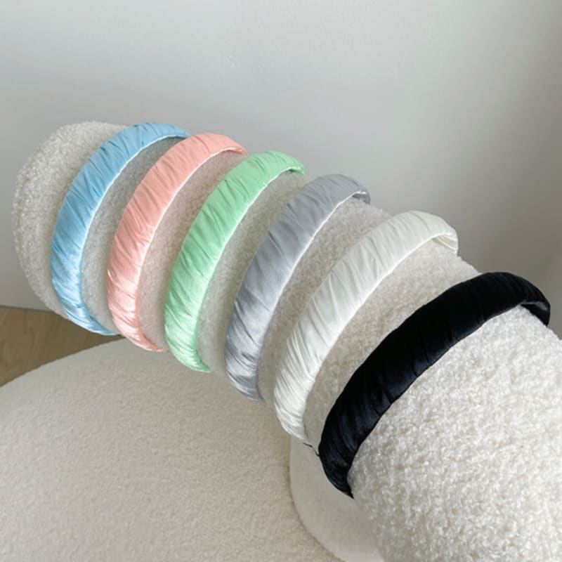 Фантастическая планета присборенная атласная повязка для волос (6 цветов)