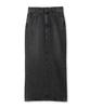 Denim Straight Tight Skirt [FRAY I.D]