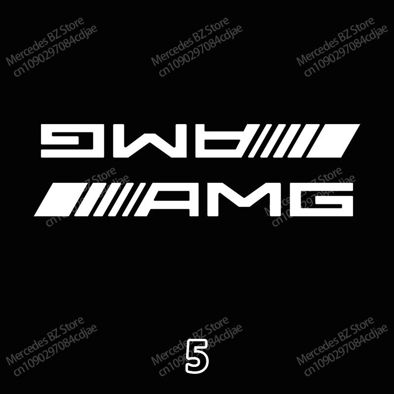 2 шт. Светодиодная пленка для зеркала заднего вида автомобиля, проектор света 'Тень призрака' для Mercedes Benz W222 W223 W205 W213 C-класса E-класса GLC W253 AMG