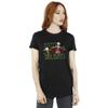 Rick And Morty Womens/Ladies Happy Human Holidays Cotton Boyfriend T-Shirt