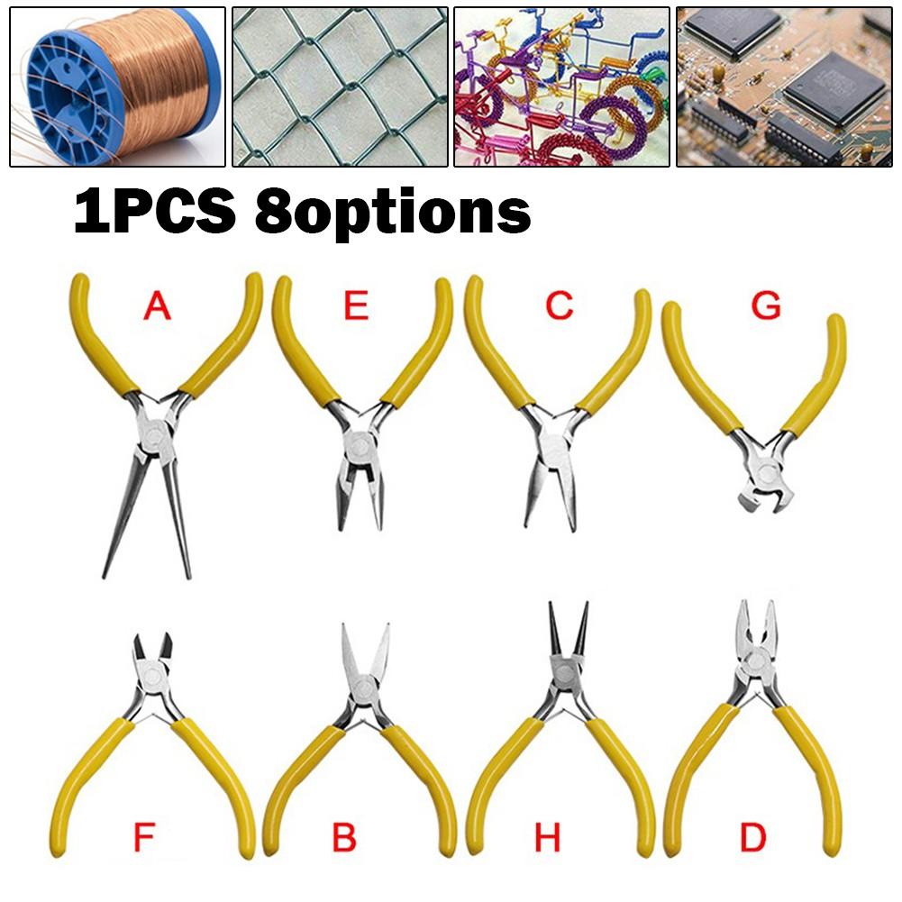 Набор инструментов и оборудования для ювелирных изделий, длинноигольчатые круглогубцы для резки проволоки