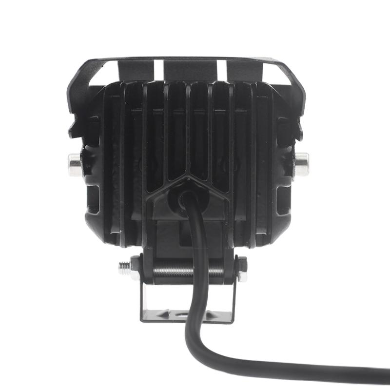 1/2pcs Motorcycle Driving LED Fog Lights 3 Modes Headlight Spotlight Universal Fit for Motorcycle Car Van Camper Pickup Off-road ATV UTV