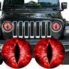Наклейки на фары Beast Eyes, наклейки на фары Jeep, наклейки на фары 3D Stereo Eyes, круглые наклейки на фары