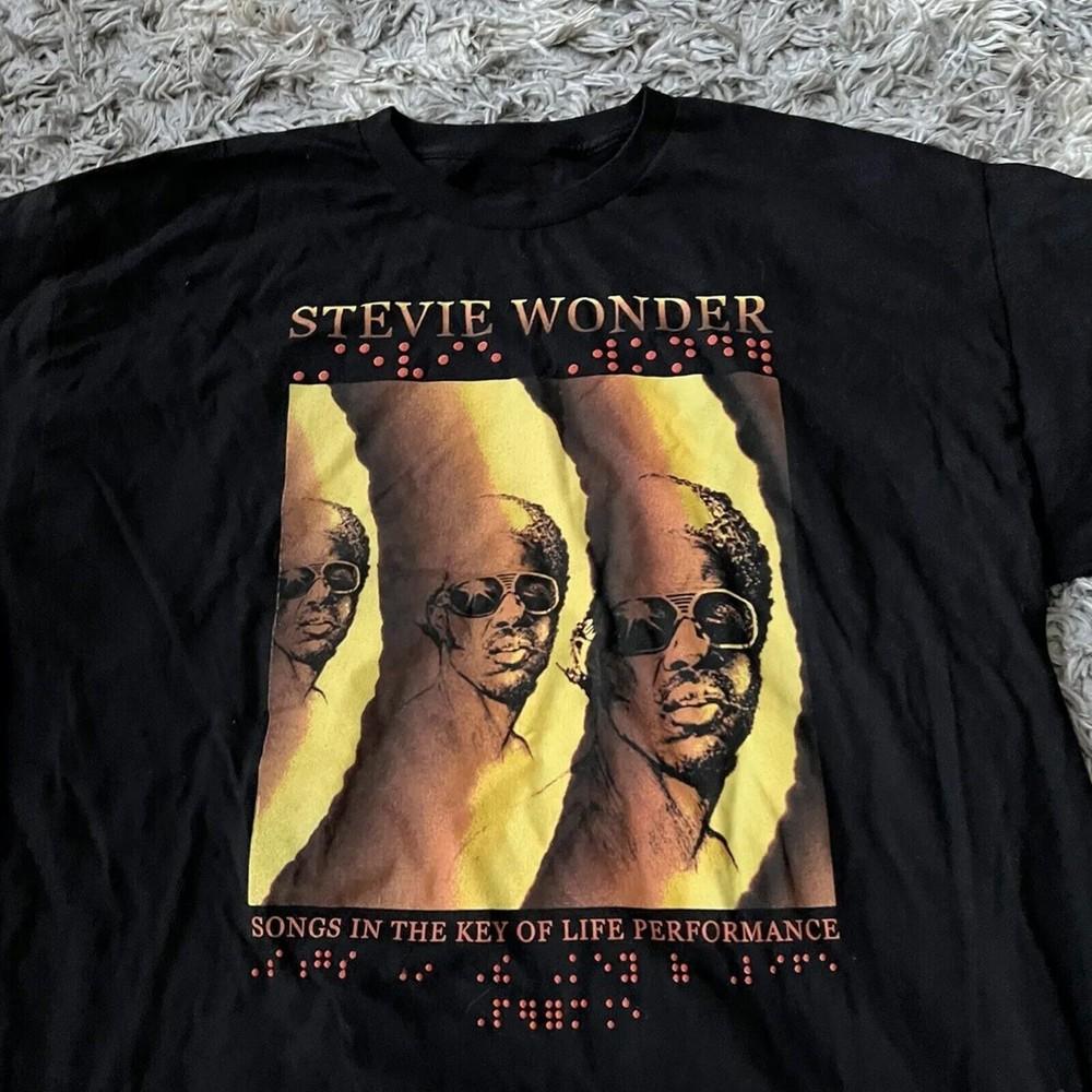 New Popular Stevie Wonder Concert Tour T Shirt 2014 Gift Family Shirt 1CM1557