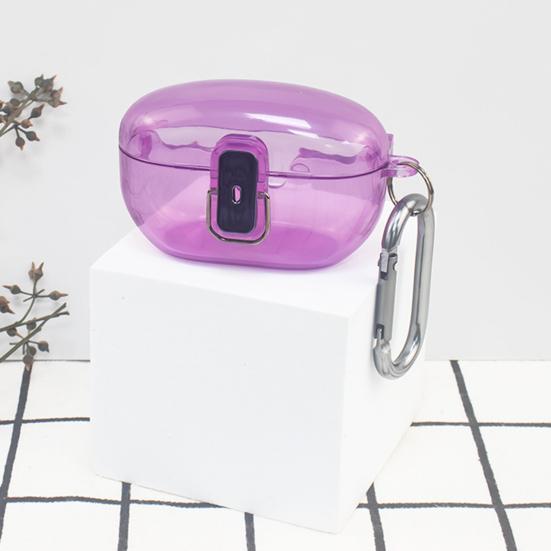 Прозрачный защитный чехол для наушников с точным расположением отверстий, грязеотталкивающий, с подвесной пряжкой, чехол для наушников