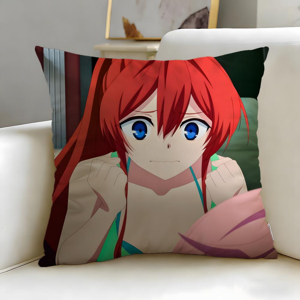 anime Our Last Crusade Cushion Cover Soft EasyWash Pillow Case Versatile for Couch Bed Travel and Office
