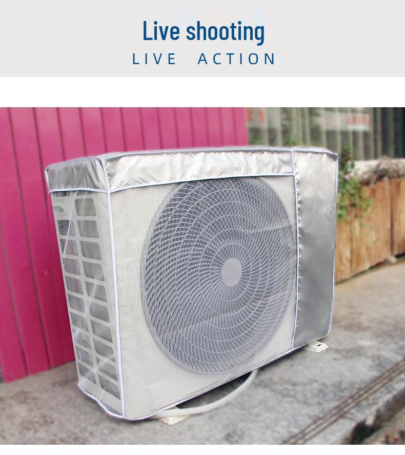 Nordic Style Wall-Mounted Air Conditioner Dust Cover for Gree, Midea, Haier Units