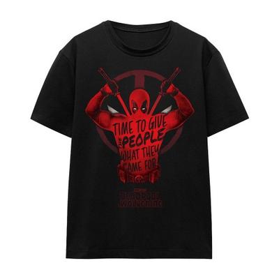 Deadpool & Wolverine Унисекс Футболка для взрослых Give The People Deadpool
