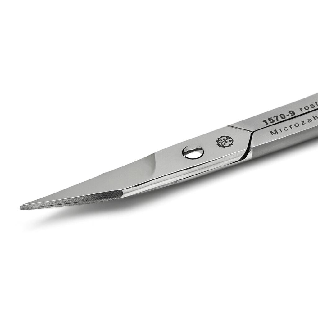 Комбинированные ножницы для ногтей 2-в-1 Hans Kniebes Sonnenschein с башенными лезвиями для кутикулы, нержавеющая сталь