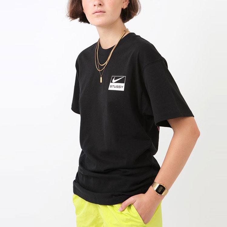 Nike x Stussy Men's Short-Sleeve T-Shirt 'Black' CU9256-010