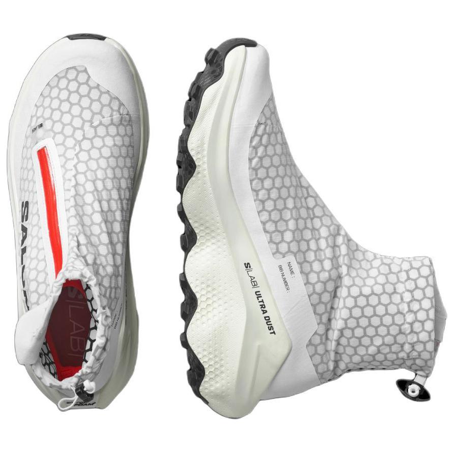 SALOMON S/Lab Dust Удобные Универсальные Нескользящие Износостойкие Кроссовки с Высоким Верхом Унисекс Кроссовки Белый Серый 477239