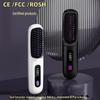 Portable Wireless Mini Electric Hair Straightener Comb with Fast Ceramic Heating