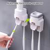 Toothbrush Holder Universal Practical Moisture-proof Toothpaste Dispenser Toothbrush Rack Automatic Toothpaste Squeezer