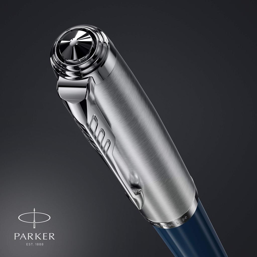 Parker Перьевая ручка F Fine Point 51 Midnight Blue CT 2123504 Обычный импортный продукт двойного назначения