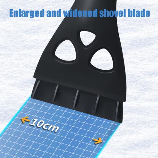Yousheng Extendable Car Snow Brush Ice Scraper Heavy-duty Snow Shovel with EVA Grip Snow Removal Tool for Windshield