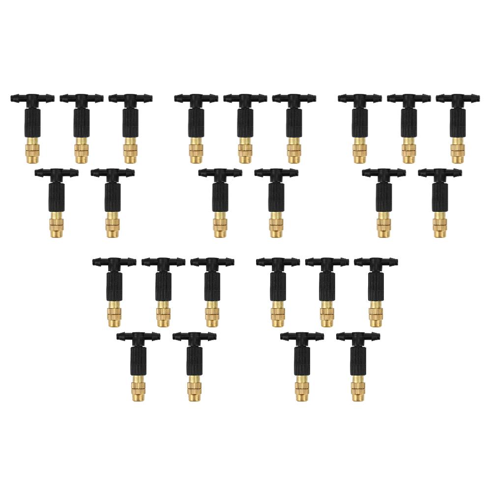 5-50 шт. 4/7 Капельница Головка для капельного полива Распылительная форсунка Регулируемая медная головка-распылитель Сельскохозяйственные форсунки для туманообразования