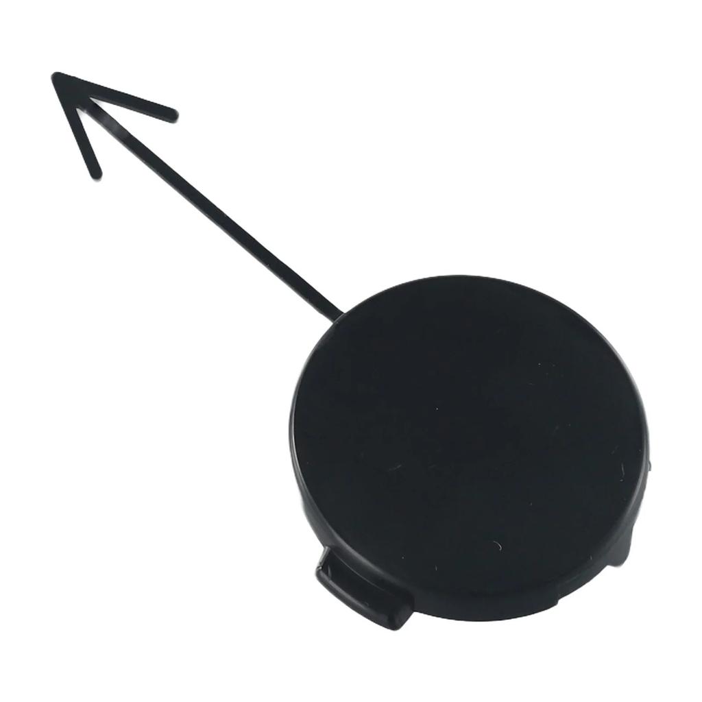 1x Car Front Bumper Tow Hook Eye Covers Cap 5C6807241 For MK6 2011-2014 Plastic Exterior Parts Tow Eye Covers