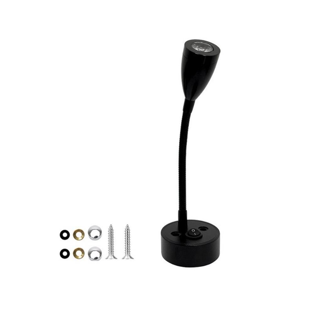 3 Вт светодиодный прожектор для автофургона 12 В -24 В настенный светильник для чтения в салоне лодки, яхты кемпера прицепа общежития