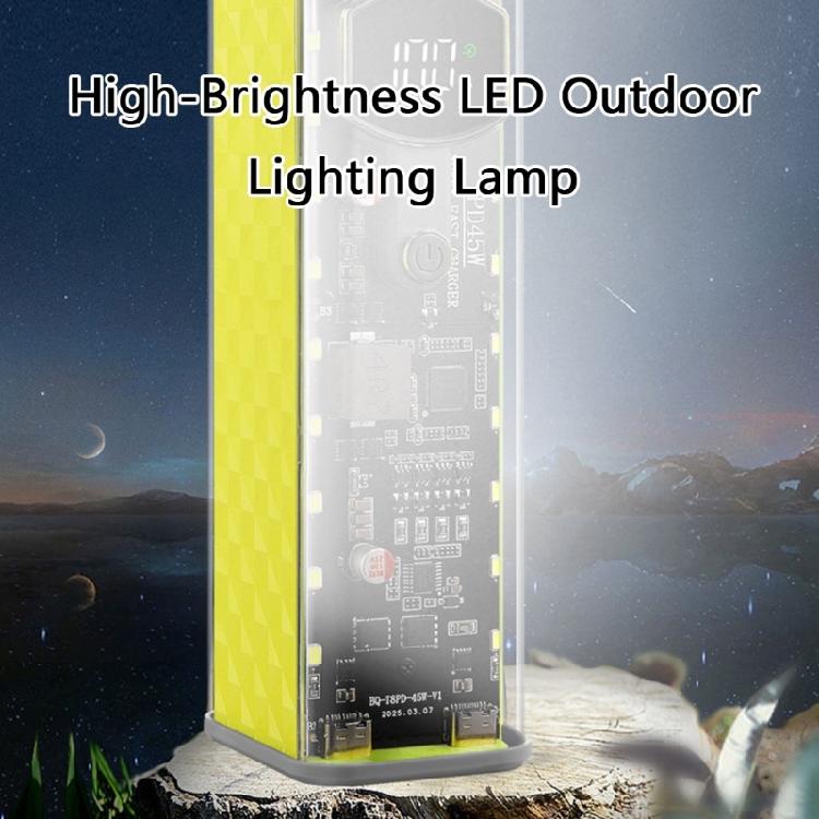 18650 Перезаряжаемый Power Bank Модульная конструкция Быстрая зарядка Двойные порты Светодиодный индикатор состояния Пластиковая текстура для аккумулятора