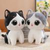 Мягкая игрушка кошка плюшевые игрушки большеглазый милый котенок кукла 2 размера кошка мягкая кукла детская игрушка