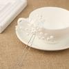 Rhinestone Gold Prom  Jewelry Accessories Hairpins Pearl Hair Pin  Bridal Clips Bridesmaid Tiara