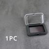 1 шт. Черный Магнитный Органайзер-Коробка для Хранения Иголок, Прочный Корпус из Нержавеющей Стали с Прозрачным Окном, Органайзер для Товаров для Рукоделия