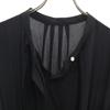 OPAQUE. CLIP Striped Pattern No sleeve Long dress 42 black Women Used