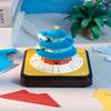 Desk Calendar 2026 Custom 3D Memo Pad Landmark Building Block Paper Art Notepad Football Sticky Note Stationery Birthday Gift