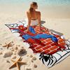 Spider-Man beach towel Outdoor camping Beach towel for vacation swim Outdoor pool Absorbent bath towel