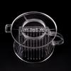 Clear Coffee Filter Cup Cone Drip Dripper Maker Brewer Holder Plastic Reusable