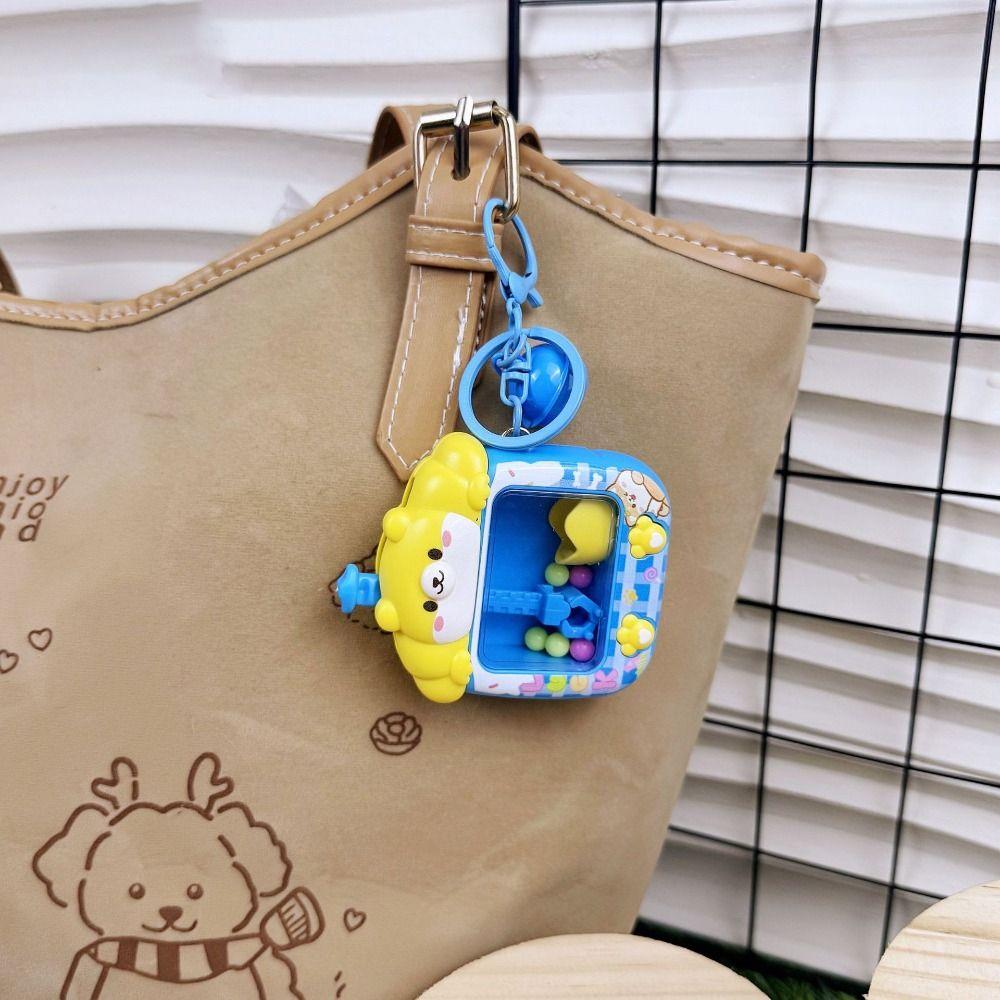 Маленький кулон для мобильного телефона, ловящий шарики, детская игрушка, новый брелок, аксессуар для мобильного телефона
