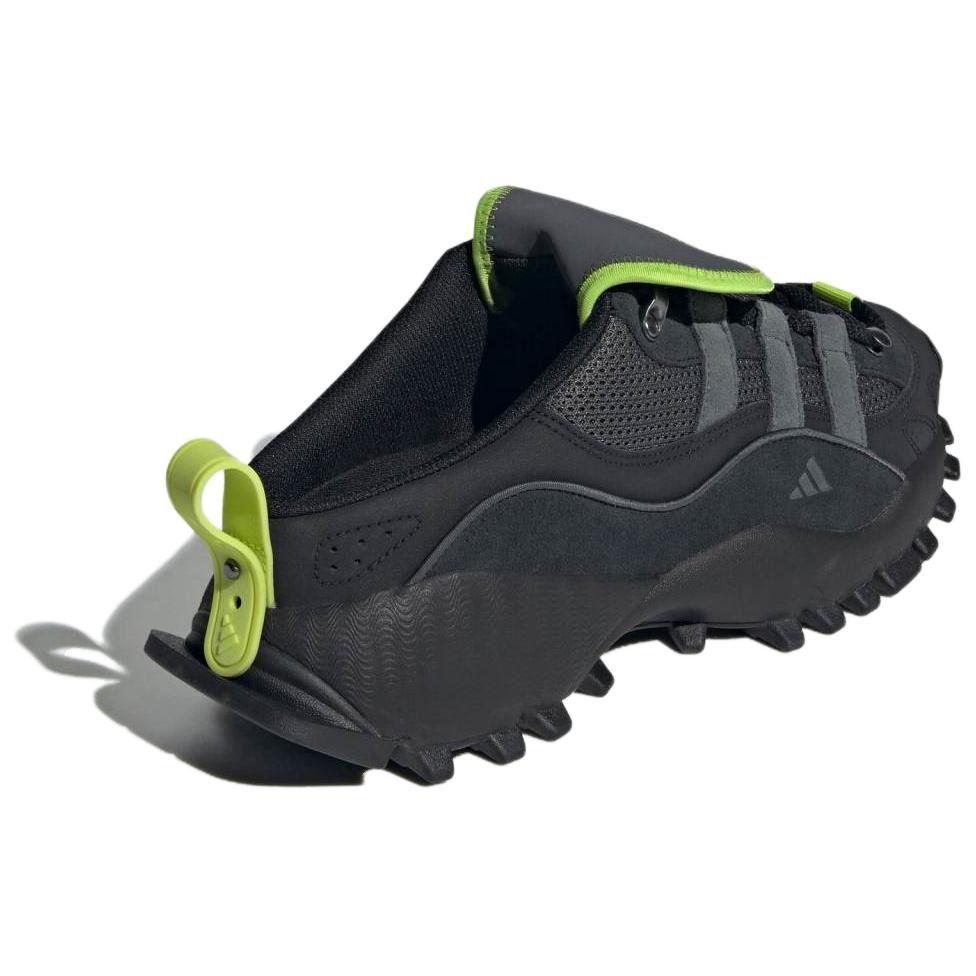 adidas SEEULATER MULE Износостойкие, нескользящие шлепанцы с закрытым носком, унисекс, черные кроссовки JR2456
