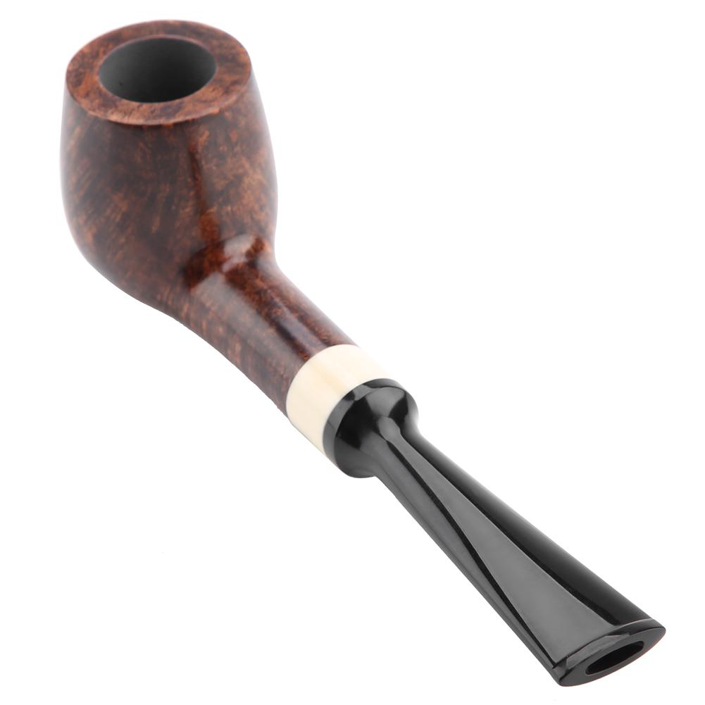 9mm Carbon Core Filter Briar Wood Pipe Handle Pipe with Top Grade Quality for Man and Adult