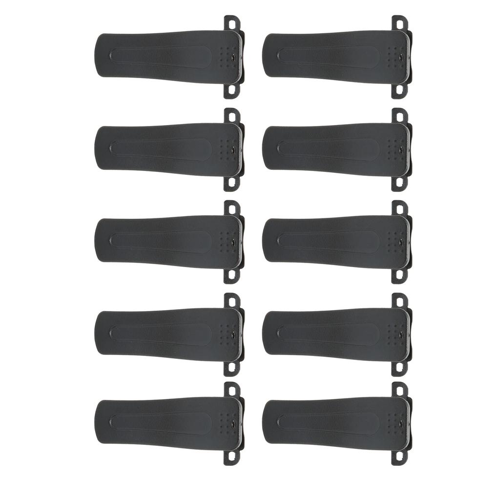 10pcs Radio Belt Clip Replacement Plastic 2 Way Walkie Talkie Belt Clip for Baofeng BF 666S BF 777S BF 888S T 200S