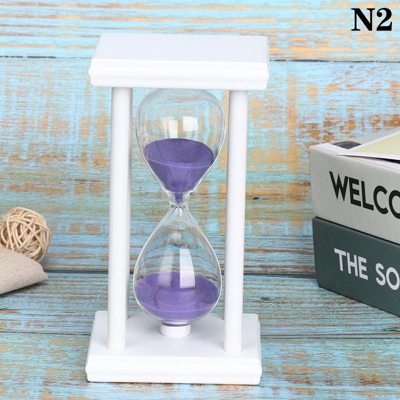 30 минут Песочные песочные часы Обратный отсчет времени Современные деревянные песочные часы Таймер для домашнего декора Украшения Reloj De Arena Подарки на год