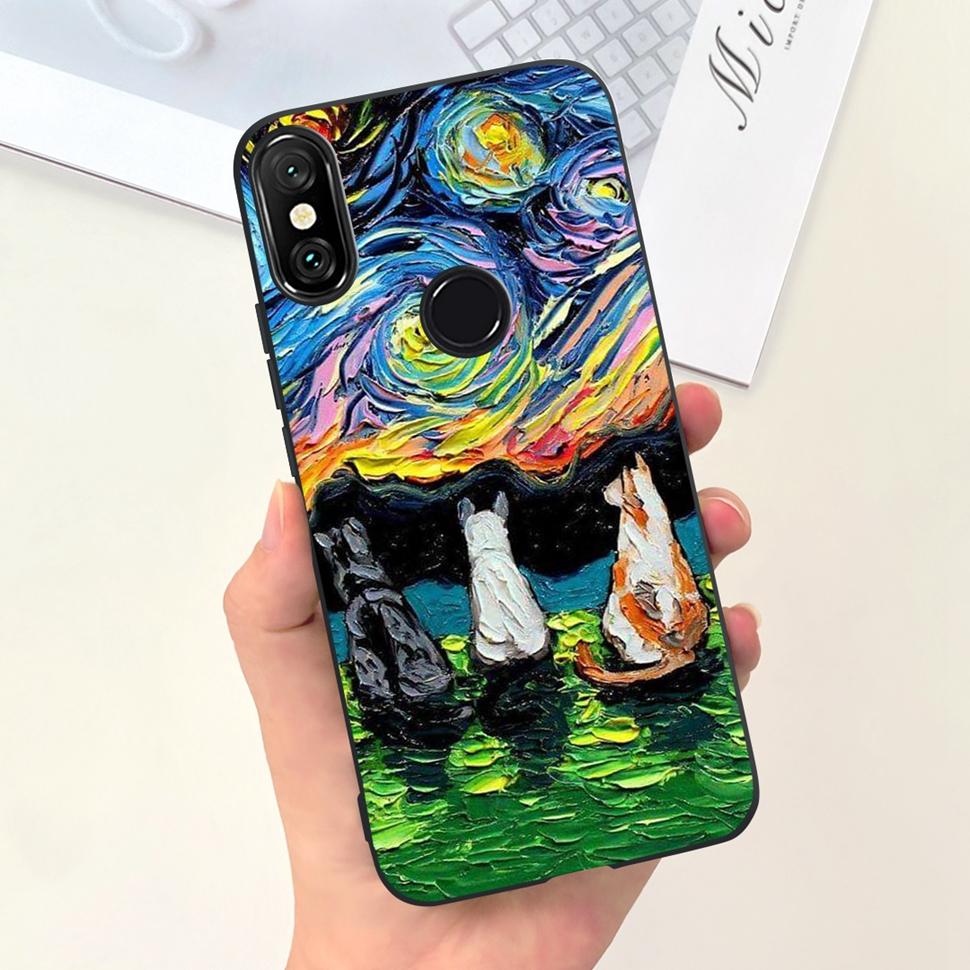 Для Xiaomi Mi A2 Lite (Редми 6 Про) Чехол Новый Модный Мягкий Тонкий Чехол для Телефона Для Xiaomi MiA2 Lite Redmi6 Pro Полностью Задняя Крышка