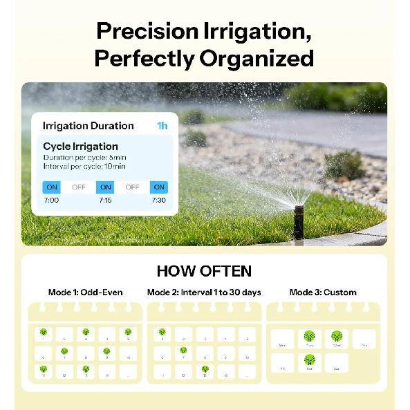 SONOFF SWV-ZNE Hydro Series Hydro ONE Lite Zigbee Smart Water Valve Without Flow Meter Dual Communication Modes Flexible Control