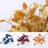 Prop Leaves With Fruits Simulation Plants Branches Bridal Bouquet Artificial Eucalyptus Stems