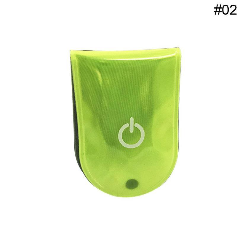 1 Pc LED Safety Light Reflective Magnet Clip On Strobe Run Walking Bike Cycling Lamp