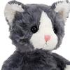 Jellycat Серия Кошки Животное Варежка Котенок Молли Котенок Темно-серый Кукла Плюшевая кукла 19 см Высота