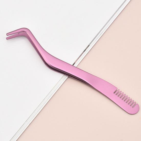 Аппликатор для ресниц из нержавеющей стали, инструмент для точного управления, антикоррозийный, простой в очистке, многофункциональный зажим для накладных ресниц