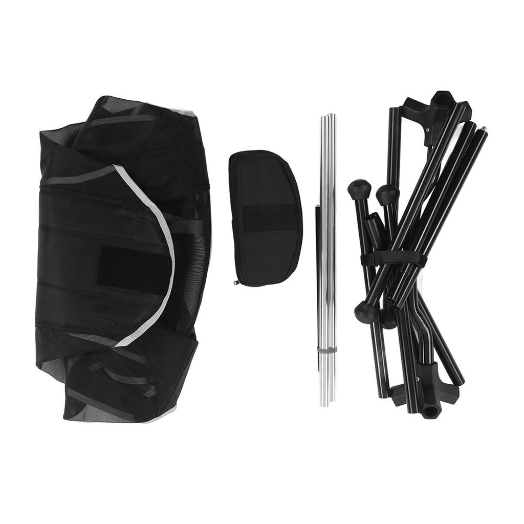 Camping Rocking Chair Aluminium Alloy Folding Adjustable Portable Camping Chair with Carrying Bag