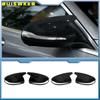For Mercedes-Benz C-class W205 E-class W213 GLC-class X253 S-class W222 ABS Bright Black Car Rearview Mirror Cover Trim LHD