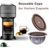 Многоразовая и пополняемая крышка, совместимая с капсулами Nespresso Vertuo и VertuoLine. Силиконовые крышки пищевого качества для Vertuo Next