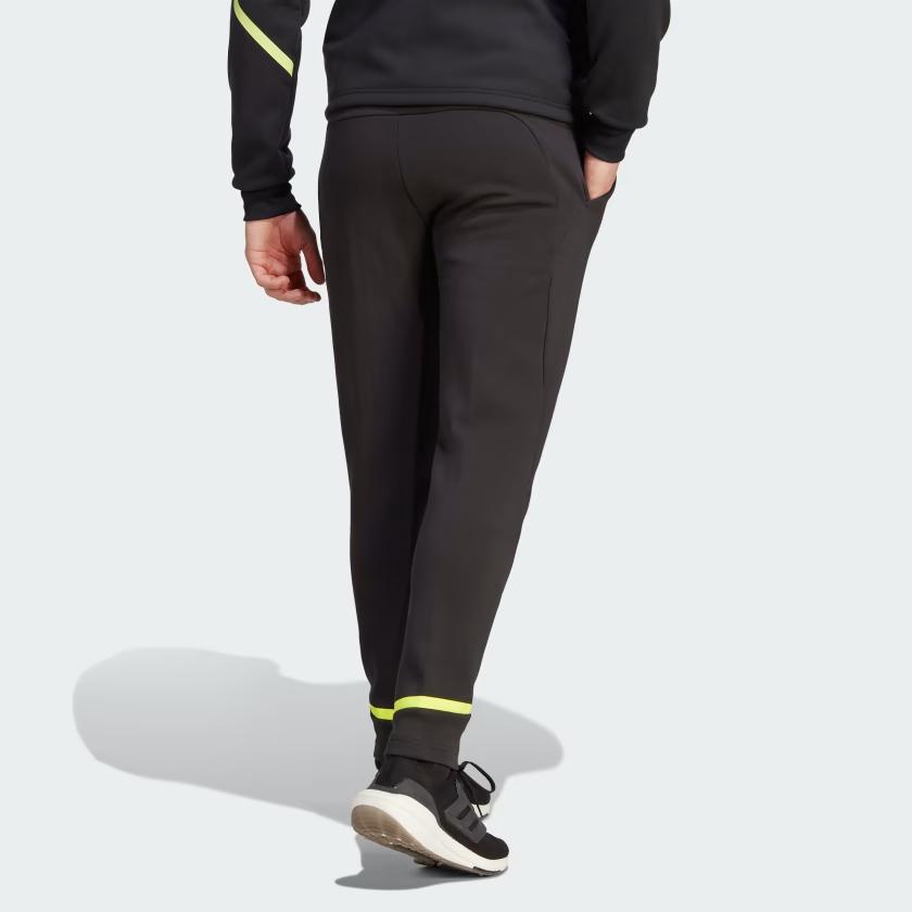 Adidas Arsenal Knitted Sweatpants Men's Black Moderate Tapered Pants HZ2051