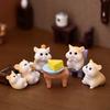 Practical Animal Figurine Colorfast Compact Sweet Expression
