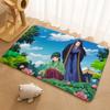 The Apothecary Diaries Maomao Jinshi Floor Mat Floor Mat Soft Flannel Non-Slip Door  Rug for Living Room